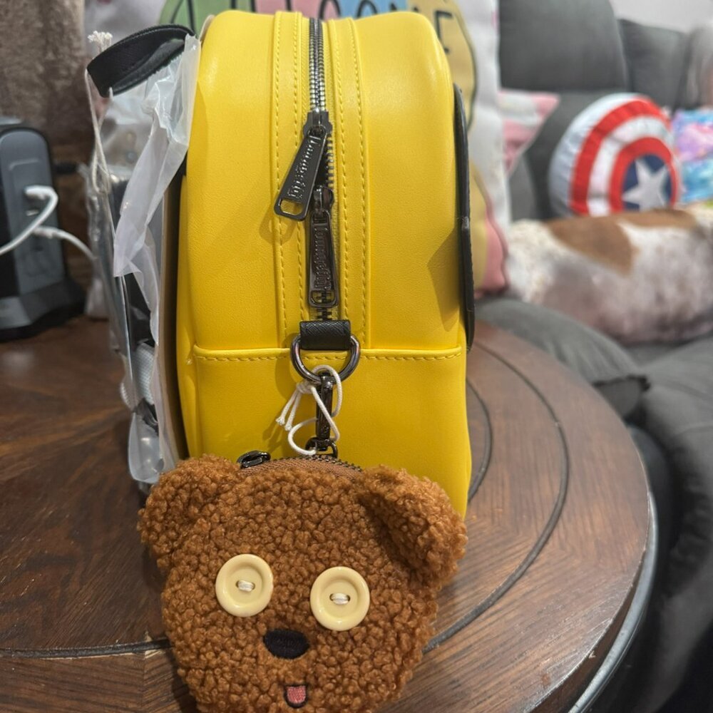 Loungefly Universal Studio Minions Big Face Convertible Mini Backpack NW… - Picture 3 of 7